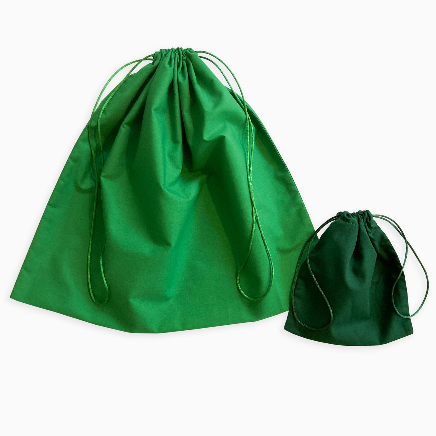 Green Thin Cotton Dust Bag