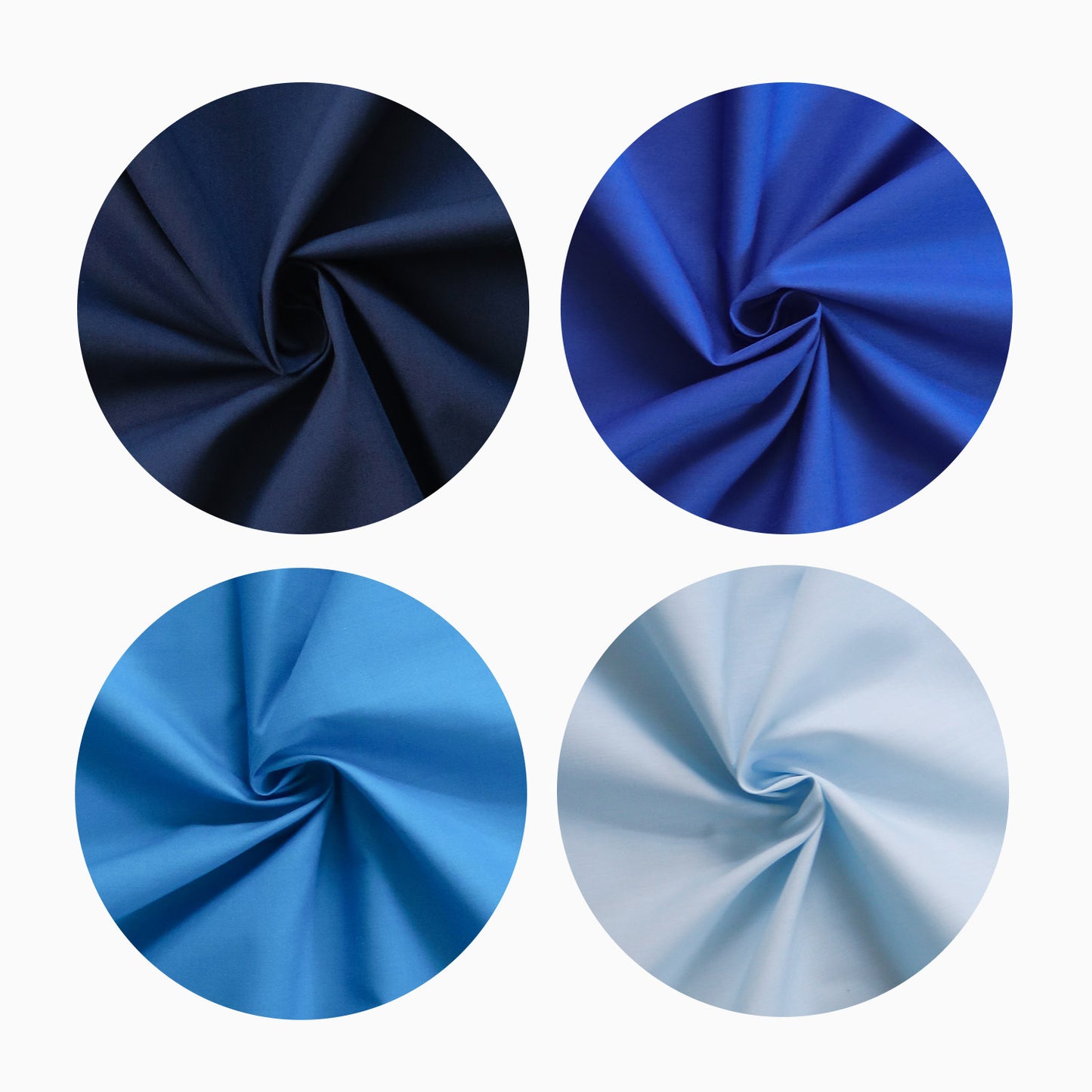 Blue Broadcloth Dust Bag