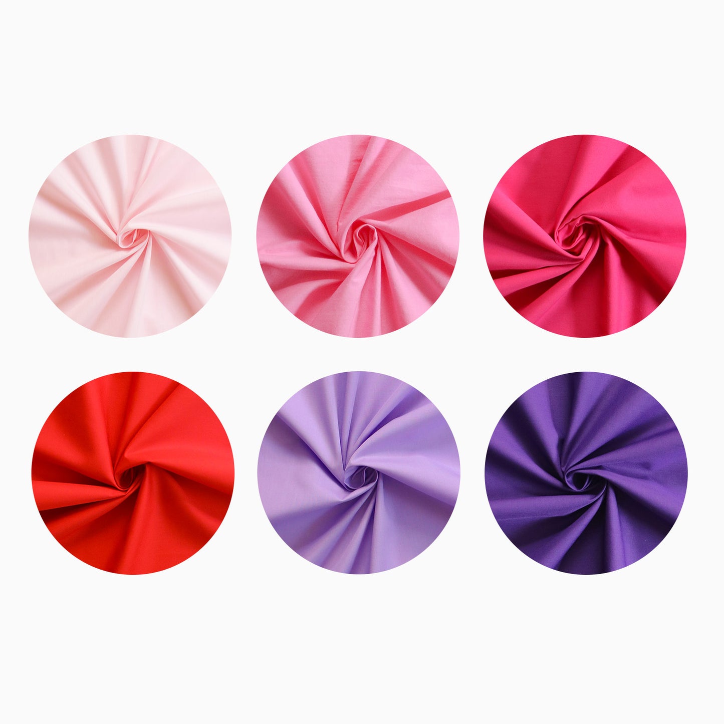 Pink Red Broadcloth Dust Bag