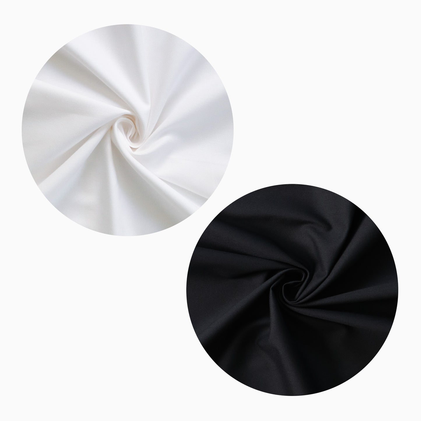 Black & White Contrast Cotton Dust Bag