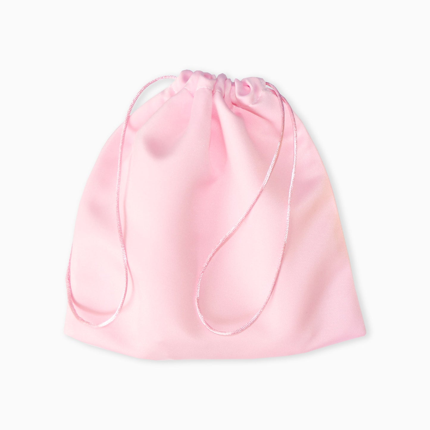 Pink Red Satin Dust Bag
