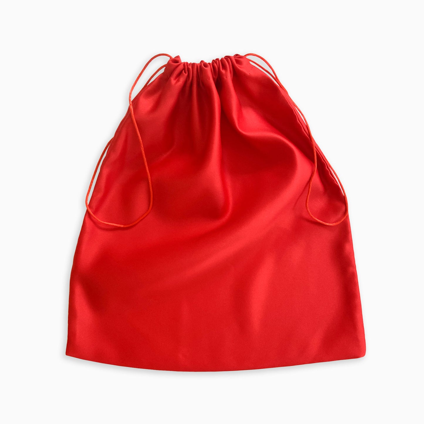 Pink Red Satin Dust Bag