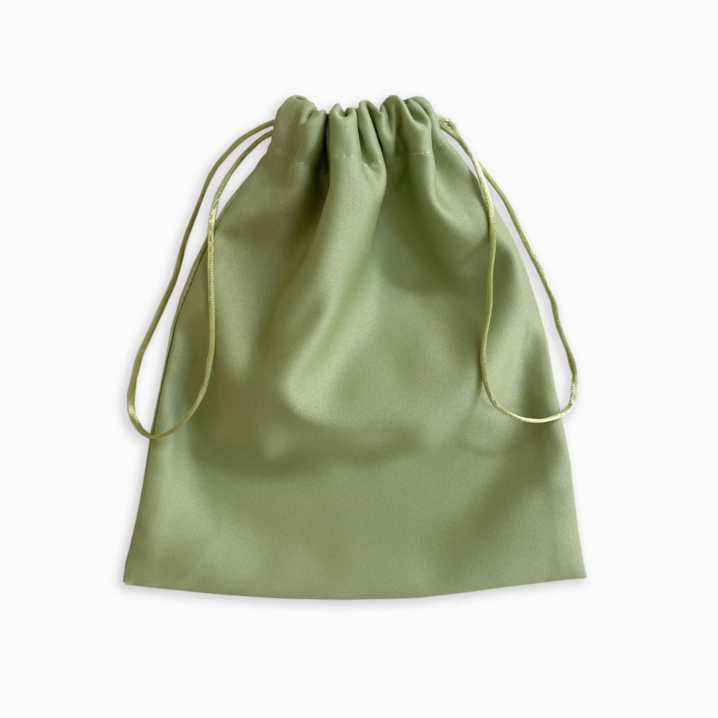 Green Satin Dust Bag