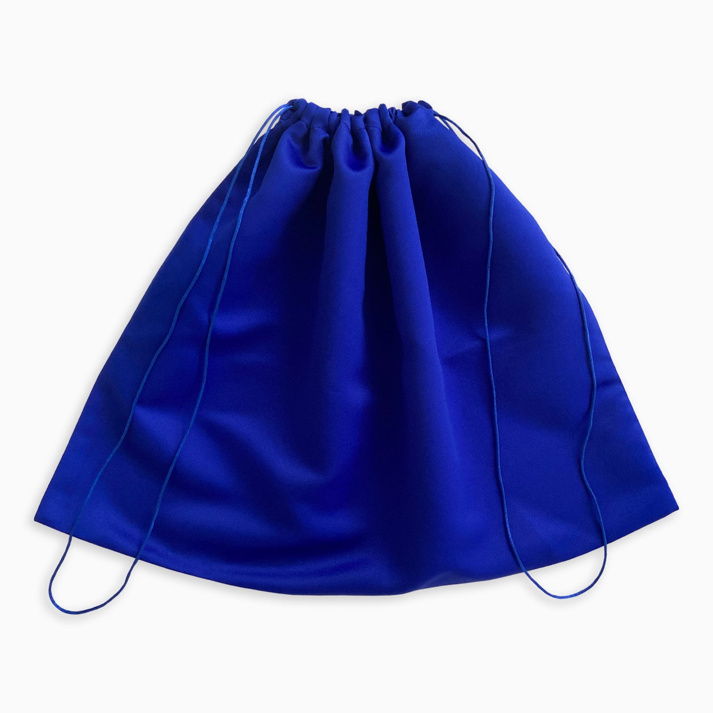 Blue Satin Dust Bag