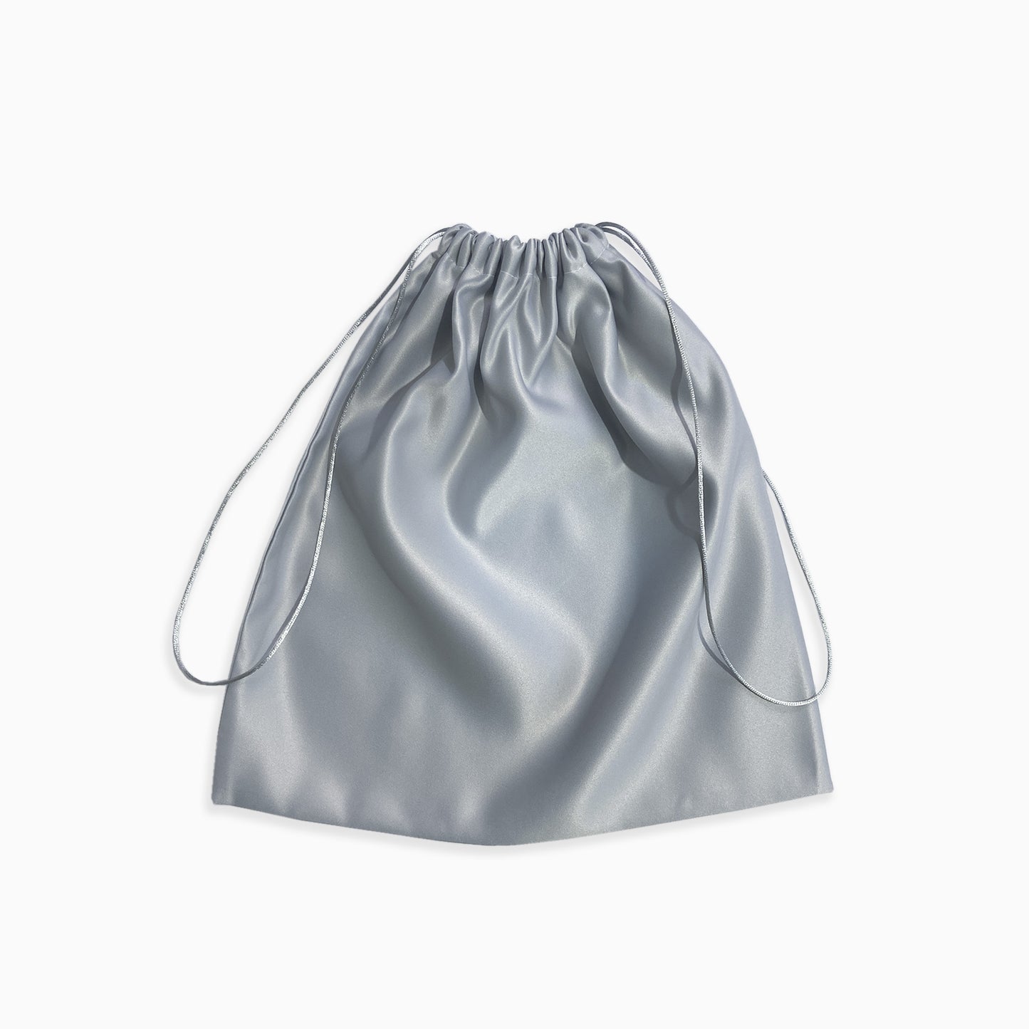 Gold Silver Rose Satin Dust Bag