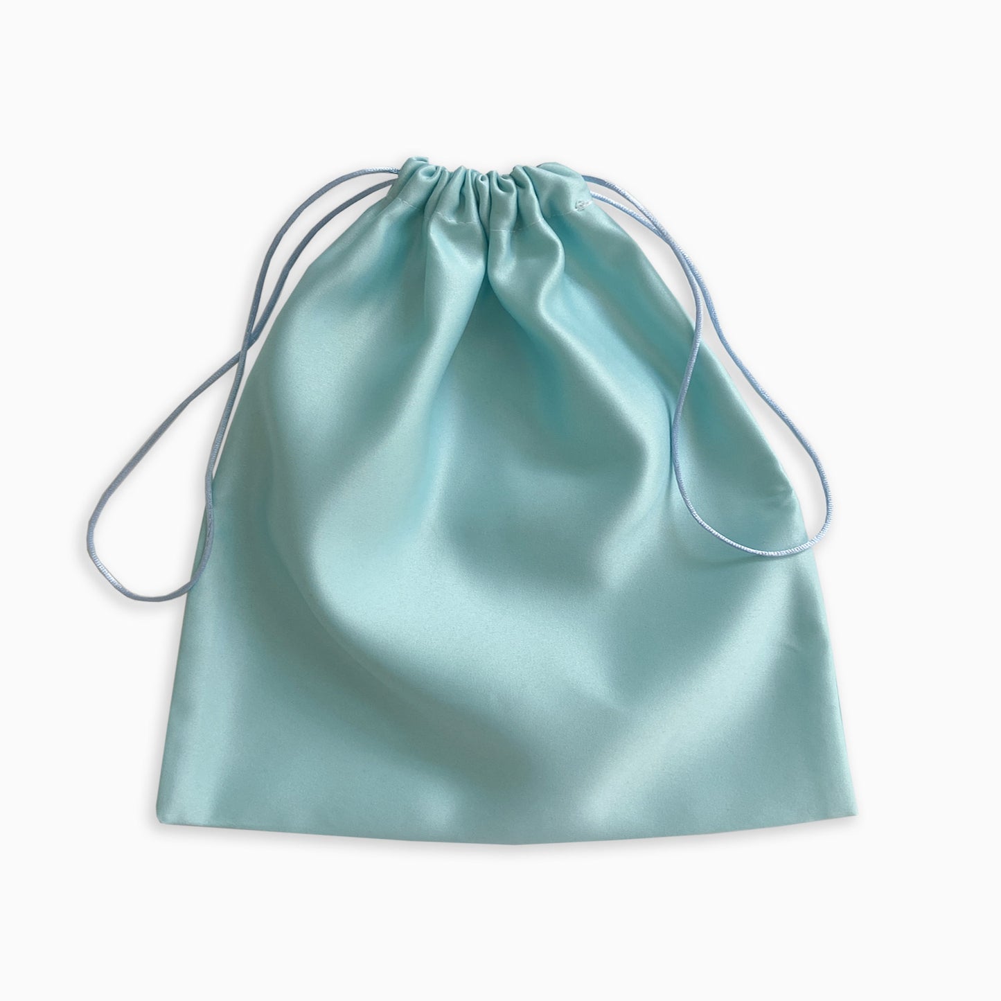 Blue Satin Dust Bag