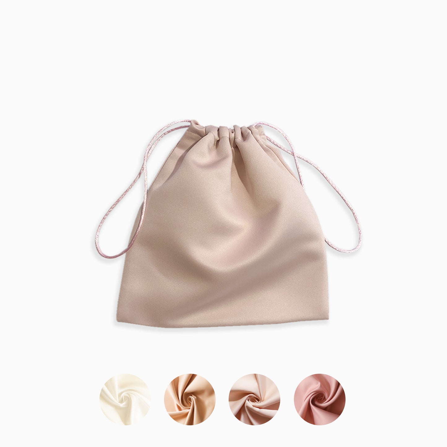 Nude Satin Dust Bag